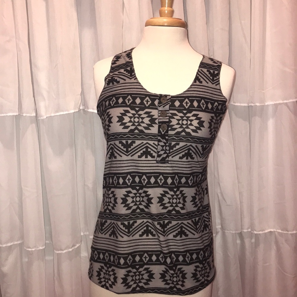 Handmade Tribal Printed Tank Top